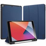 Dux Ducis Coque tablette Domo iPad 9 (2021) 10.2 pouces / iPad 8 (2020) 10.2 pouces / iPad 7 (2019) 10.2 pouces - Bleu