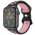 iMoshion Bracelet sport⁺ Apple Watch Series 1-9 / SE / Ultra (2) - 42/44/45/49 mm - Taille M/L - Black Pink