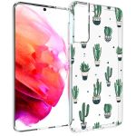 iMoshion Coque Design Samsung Galaxy S21 FE - Allover Cactus