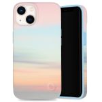 Selencia Aurora Coque Fashion iPhone 14 - ﻿Coque durable - 100 % recyclée - Sky Sunset Multicolor
