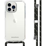 iMoshion Coque avec cordon iPhone 14 Pro Max - Noir / Dorée