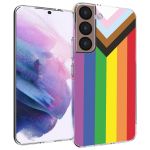 iMoshion Coque Design Samsung Galaxy S22 - Rainbow flag