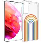 iMoshion Coque Design Samsung Galaxy S21 FE - Rainbow