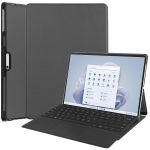 iMoshion Coque tablette Trifold Microsoft Surface Pro 9 - Gris