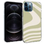iMoshion Coque Design iPhone 12 (Pro) - Retro Green
