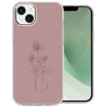 iMoshion Coque Design iPhone 14 Plus - Floral Pink