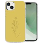 iMoshion Coque Design iPhone 14 Plus - Floral Lime