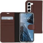 Accezz Étui de téléphone portefeuille Wallet Samsung Galaxy S23 - Brun