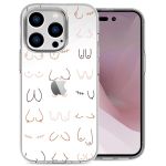 iMoshion Coque Design iPhone 14 Pro - Boobs all over - Transparent