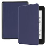 iMoshion ﻿Étui de liseuse portefeuille Slim Hard Sleepcover Kindle Paperwhite 4 - Bleu foncé