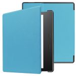 iMoshion ﻿Étui de liseuse portefeuille Slim Hard Sleepcover Amazon Kindle Oasis 3 - Bleu clair