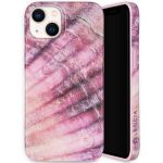 Selencia Aurora Coque Fashion iPhone 13 - ﻿Coque durable - 100 % recyclée - Ocean Shell Purple