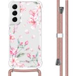 iMoshion Coque Design avec cordon Samsung Galaxy S22 - Blossom Watercolor