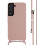 iMoshion ﻿Coque en silicone avec cordon Samsung Galaxy S22 - Sand Pink