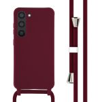 iMoshion ﻿Coque en silicone avec cordon Samsung Galaxy S23 - Rouge foncé