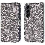 iMoshion ﻿Étui de téléphone portefeuille Design Samsung Galaxy S23 - Black And White