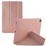 iMoshion Coque tablette Origami Samsung Galaxy Tab S6 Lite / Tab S6 Lite (2022) - Rose Dorée