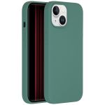 Accezz Coque Liquid Silicone iPhone 15 - Vert foncé