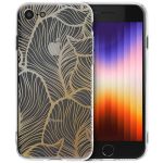 iMoshion Coque Design iPhone SE (2022 / 2020) / 8 / 7 - Golden Leaves