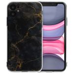 iMoshion Coque Design iPhone 11 - Black Marble