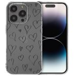 iMoshion Coque Design iPhone 14 Pro - Hearts
