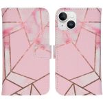iMoshion Design Softcase Bookcase iPhone 15 - Pink Graphic