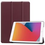 iMoshion Coque tablette Trifold iPad 7 (2019) / iPad 8 (2020) / iPad 9 (2021) 10.2 inch - Bordeaux