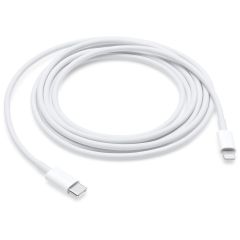 Apple ﻿Câble de chargement USB-C vers Lightning - 2 mètres - Blanc