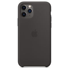 Apple Coque en silicone iPhone 11 Pro - Noir
