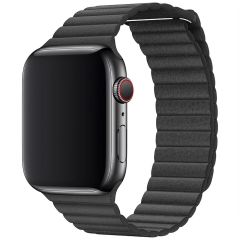 Apple ﻿Leather Loop L Apple Watch Series 1-8 / SE / Ultra - 42/44/45/49 mm - Noir