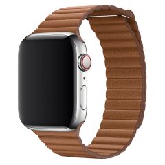 Apple ﻿Leather Loop M Apple Watch Series 1-8 / SE / Ultra - 42/44/45/49 mm - Saddle Brown