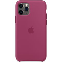 Apple Coque en silicone iPhone 11 Pro - Pomegranate
