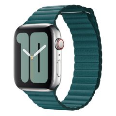 Apple ﻿Leather Loop Apple Watch Series 1-7 / SE 42/44/45 mm - Vert