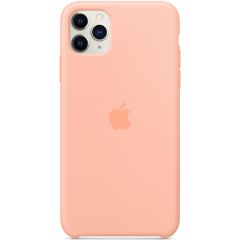 Apple Coque en silicone iPhone 11 Pro Max - Grapefruit