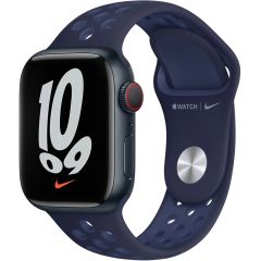 Apple Nike Sport Band Apple Watch Series 1-9 / SE / Ultra (2) - 42/44/45/49 mm - Midnight Navy/Mystic Navy