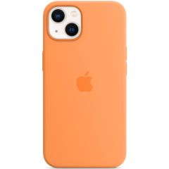 Apple Coque en silicone MagSafe iPhone 13 - Marigold