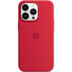 Apple Coque en silicone MagSafe iPhone 13 Pro - Rouge