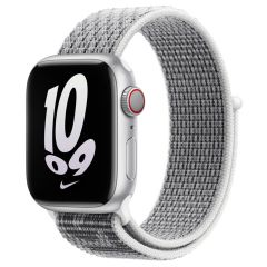 Apple Nike Sport Loop bracelet Apple Watch Series 1-9 / SE - 38/40/41 mm - Summit White / Black