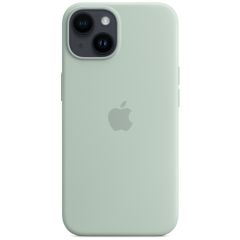 Apple Coque en silicone MagSafe iPhone 14 - Succulent