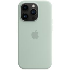 Apple Coque en silicone MagSafe iPhone 14 Pro - Succulent