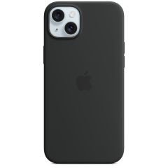 Apple Coque en silicone MagSafe iPhone 15 Plus - Black