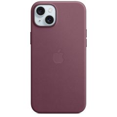 Apple ﻿Coque FineWoven MagSafe iPhone 15 Plus - Mulberry