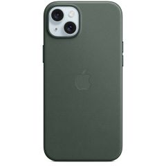 Apple ﻿Coque FineWoven MagSafe iPhone 15 Plus - Evergreen