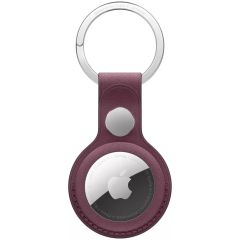 Apple ﻿Anneau de clés AirTag FineWoven - Mulberry