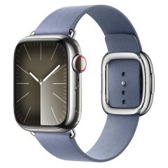 Apple Modern Buckle FineWoven Apple Watch Series 1-9 / SE - 38/40/41 mm - Taille S - Lavender Blue