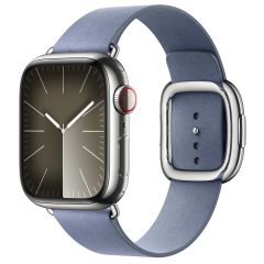 Apple Modern Buckle FineWoven Apple Watch Series 1-9 / SE - 38/40/41 mm - Taille M - Lavender Blue