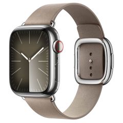 Apple Modern Buckle FineWoven Apple Watch Series 1-9 / SE - 38/40/41 mm - Taille S - Tan