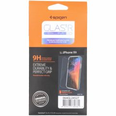 Spigen Protection d'écran en verre trempé GLAStR iPhone Xr