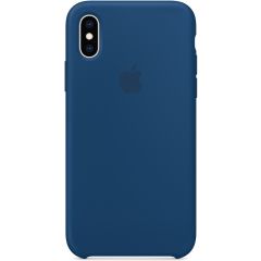 Apple Coque en silicone iPhone Xs / X - Blue Horizon