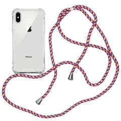 iMoshion Coque avec cordon iPhone Xs / X - Violet